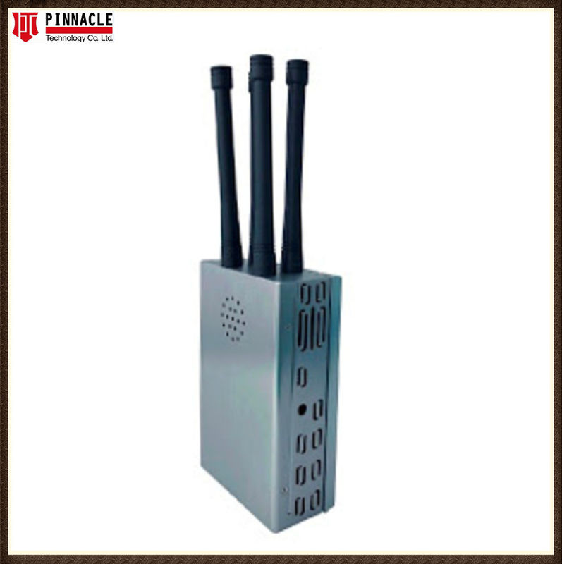 30W L1 ~ L5 GPS Wifi โทรศัพท์มือถือ จีพีเอสบล็อคเกอร์มือถือ 4 อันเทนส์รีโมทคอนโทรล