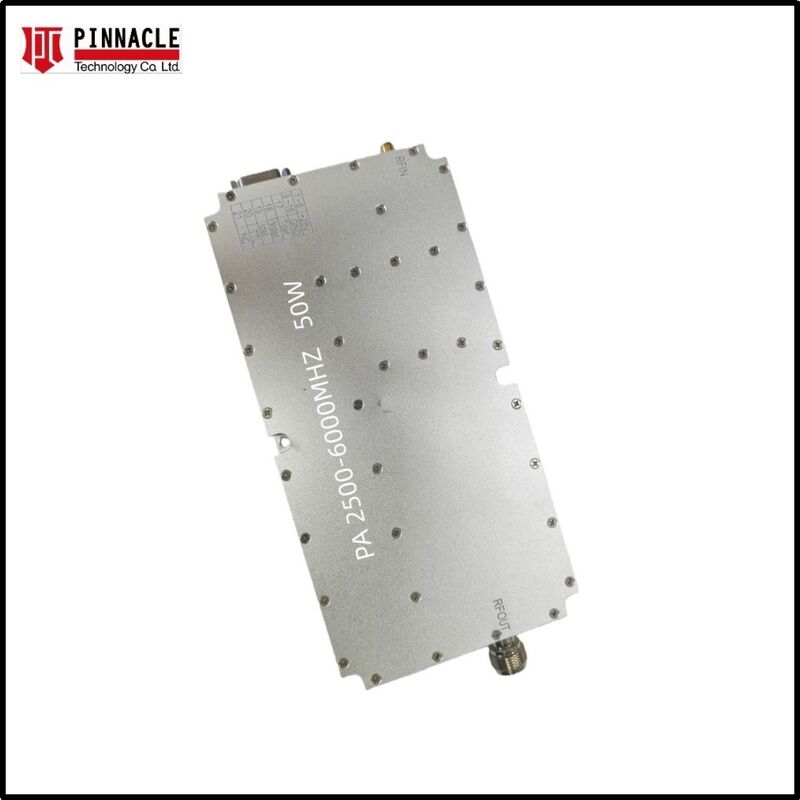 โมดูลเครื่องขยายพลังงานสูง 810 GHz 50W เครื่องขยายพลังงาน RF ประสิทธิภาพสูง สําหรับการใช้งานในวง X