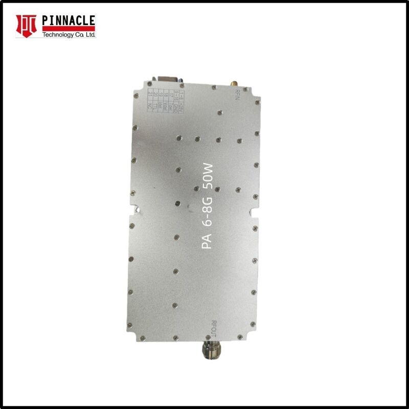 โมดูลแอมพลิฟายเออร์เครื่องรบกวนสัญญาณ WiFi 6E กำลังสูง พร้อมเอาต์พุต 50W หรือ 100W สำหรับการระงับสัญญาณ 5925-7125 MHz