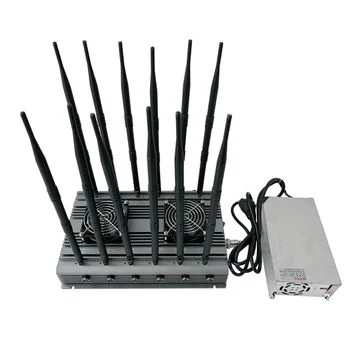 CDMA GSM Desktop Jammer โทรศัพท์บล็อกเกอร์สัญญาณแยกแยก 4G LTE 2