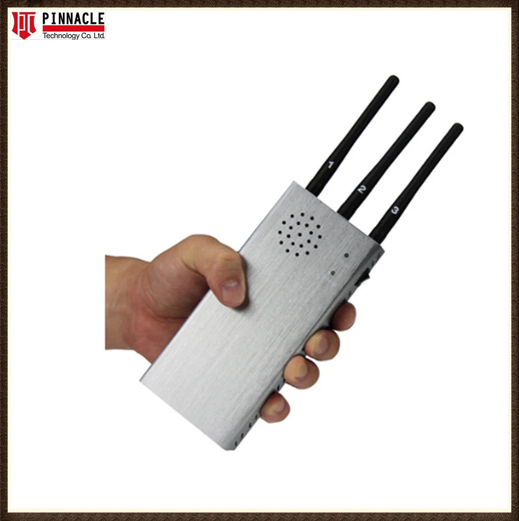12V 3 แอนเทนนา เครื่องยับยับสัญญาณโทรศัพท์มือถือทหาร 315 433 868 MHz 1