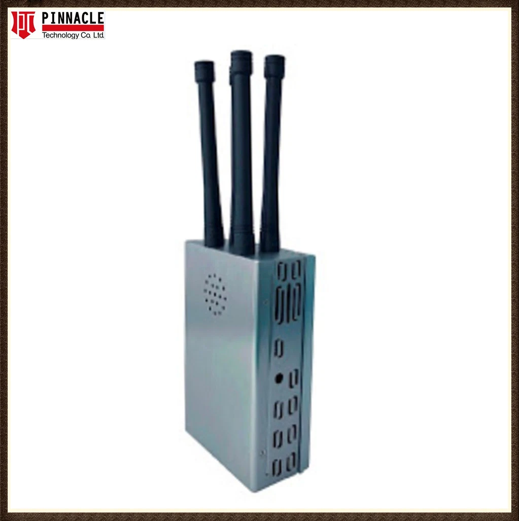 30W L1 ~ L5 GPS Wifi โทรศัพท์มือถือ จีพีเอสบล็อคเกอร์มือถือ 4 อันเทนส์รีโมทคอนโทรล 0