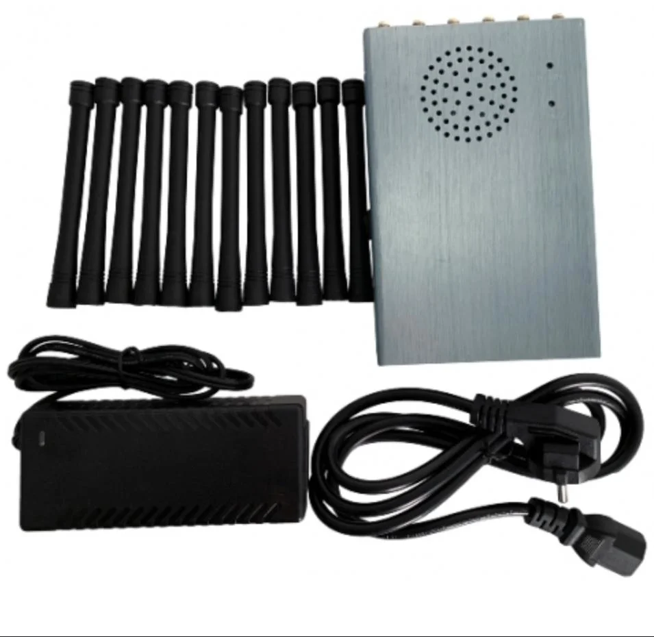 12CH มือถือ โทรศัพท์มือถือกองทัพบก จับเสียงเสียง VHF UHF Radio Signal Blocker 1