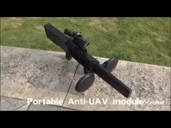 RC2.4G RC5.8G RC 1.5G เครื่องรบกวนสัญญาณโดรนรูปปืนพกพา UAV เครื่องรบกวนสัญญาณ