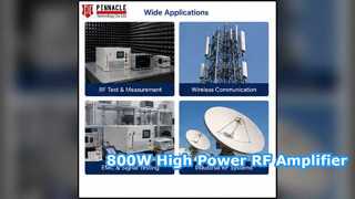 800W 1200 1400MHz เครื่องขยายสัญญาณเสียง RF เกรดอุตสาหกรรม