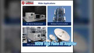 เพาเวอร์แอมป์ RF 800W 1200 1400MHz สำหรับใช้ในอุตสาหกรรม
