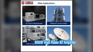 800W 1200 1400MHz เครื่องขยายสัญญาณเสียง RF เกรดอุตสาหกรรม