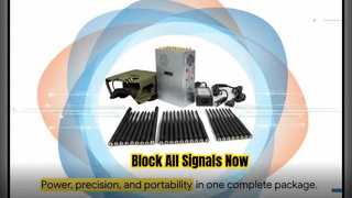 Jammer สัญญาณมือถือ 28 เสาอากาศมือถือ Full-Band 5G / 4G / WiFi / GPS / รีโมทคอนโทรลสัญญาณรบกวน